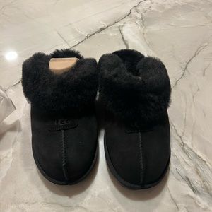 Black UGG Coquette Slippers NWT SZ 7